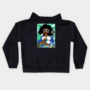 Doves and Roses Kids Hoodie